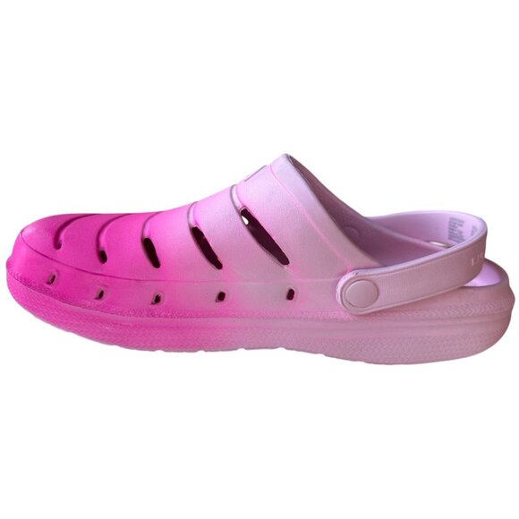 Rugged Shark Brand Pink Tie Dye Pattern Clog Shoes Adult Unisex Size 4/6 (READ) - Picture 2 of 16